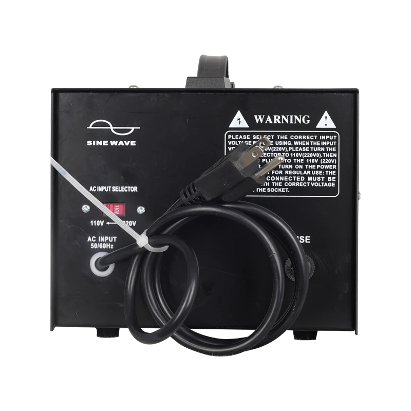 Фото Преобразователь напряжения DT-1500W, однофазный повышающий трансформатор, оборудование для преобразования напряжения с 110В на 220В №3