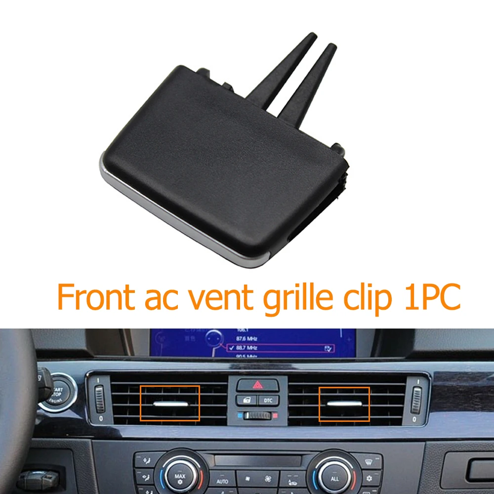 

Автомобильная кнопка вентилятора переменного тока, решетка вентиляционного отверстия, слайдер, зажим, кнопка запуска и остановки, крышка для BMW 3 серии E90 E91 E92 E93 318i 320