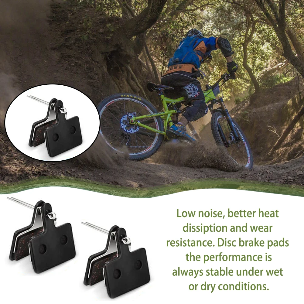 

5 Pairs Disc Brake Pads For BR-M475 BR-M465 BR-M447 BR-M446 BR-M445 SH B01s Smooth Braking Predictable Metal Materials Parts