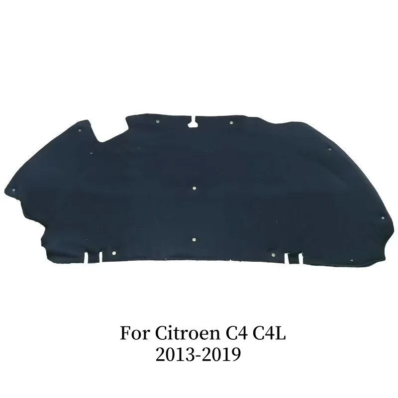 

2013-2019 для Citroen C4 C4L, теплоизоляция, хлопок, передний капот, брандмауэр, коврик для двигателя, шумоподавитель