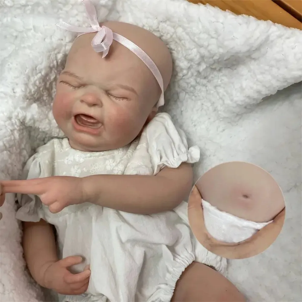 1 шт. силиконовая кукла-младенец 18 дюймов