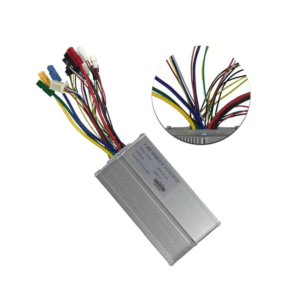

E-Bike Controller Kits Replacement Throttle 1000W LCD Display Part Plastic+Metal 9 Pin Accessories Brake Lever