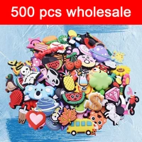 shoe charms wholesale decorations for crocs accessories 500 pack random pins boys girls kids women christmas gifts party favors