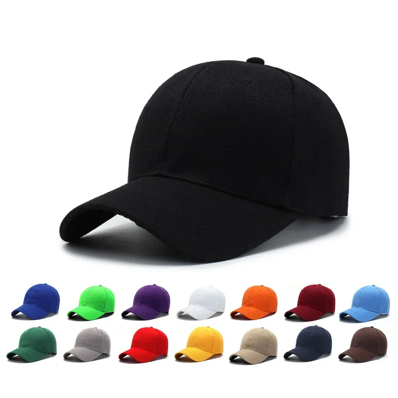 

Baseball Caps For Men Fall Winter Hat Unisex Solid Casual Caps Casquette Femme Dad Hats Visors Bone Gorros Snapback Hats