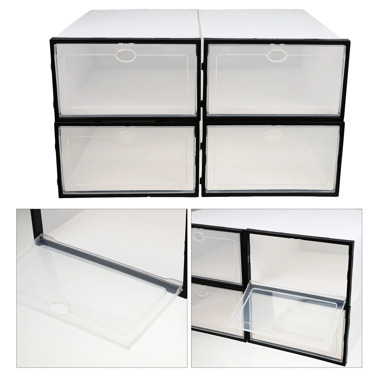 

Shoe Display Case Clear Shoe Display Case Collapsible Storage Box Shoe Box Shoebox Clear Shoe Storage Box Trainer Box Organizer