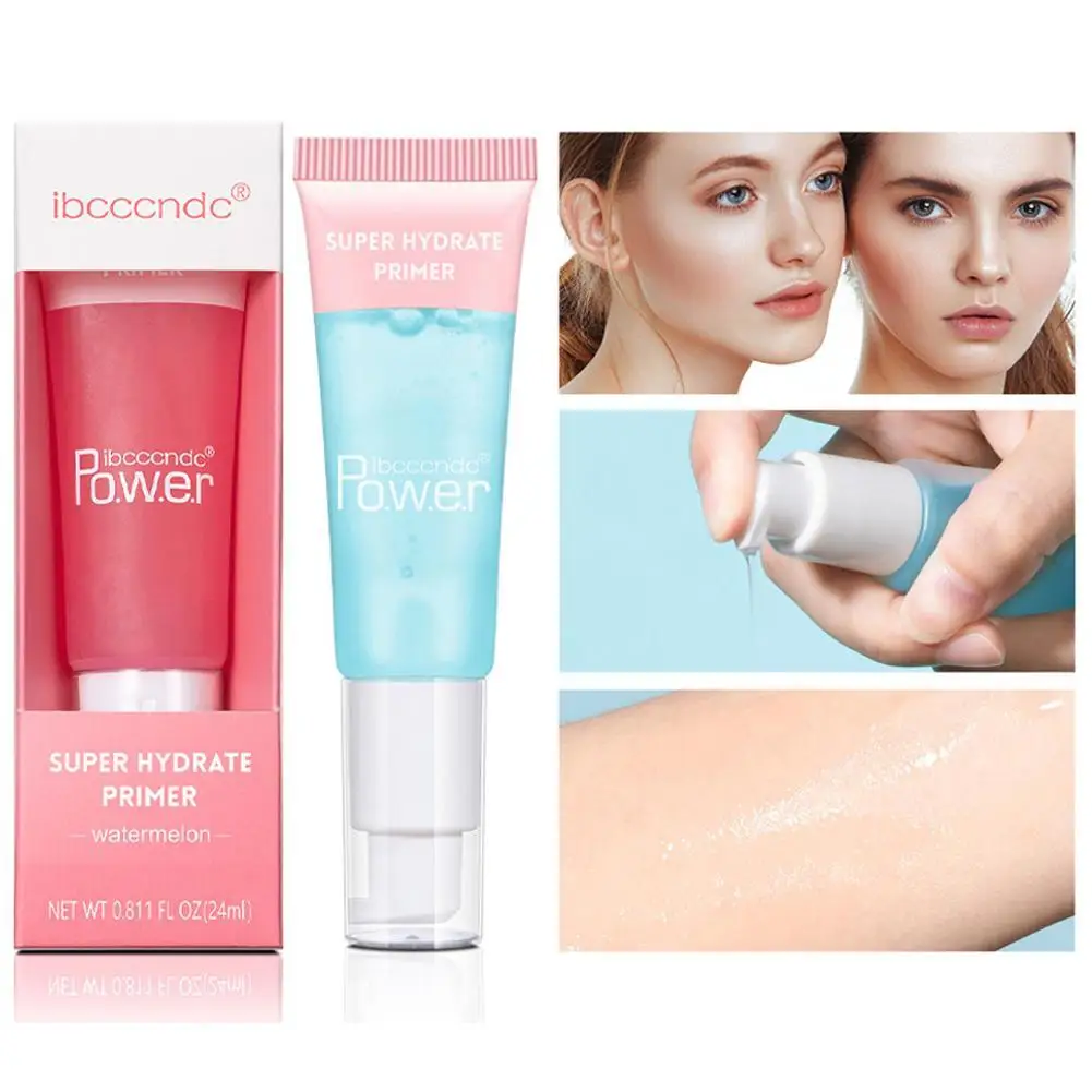 

24ml Super Hydrate Primer Gel Based Hydrating Face Primer For Smoothing Skin Gripping Makeup Invisible Pore Colorless Primes
