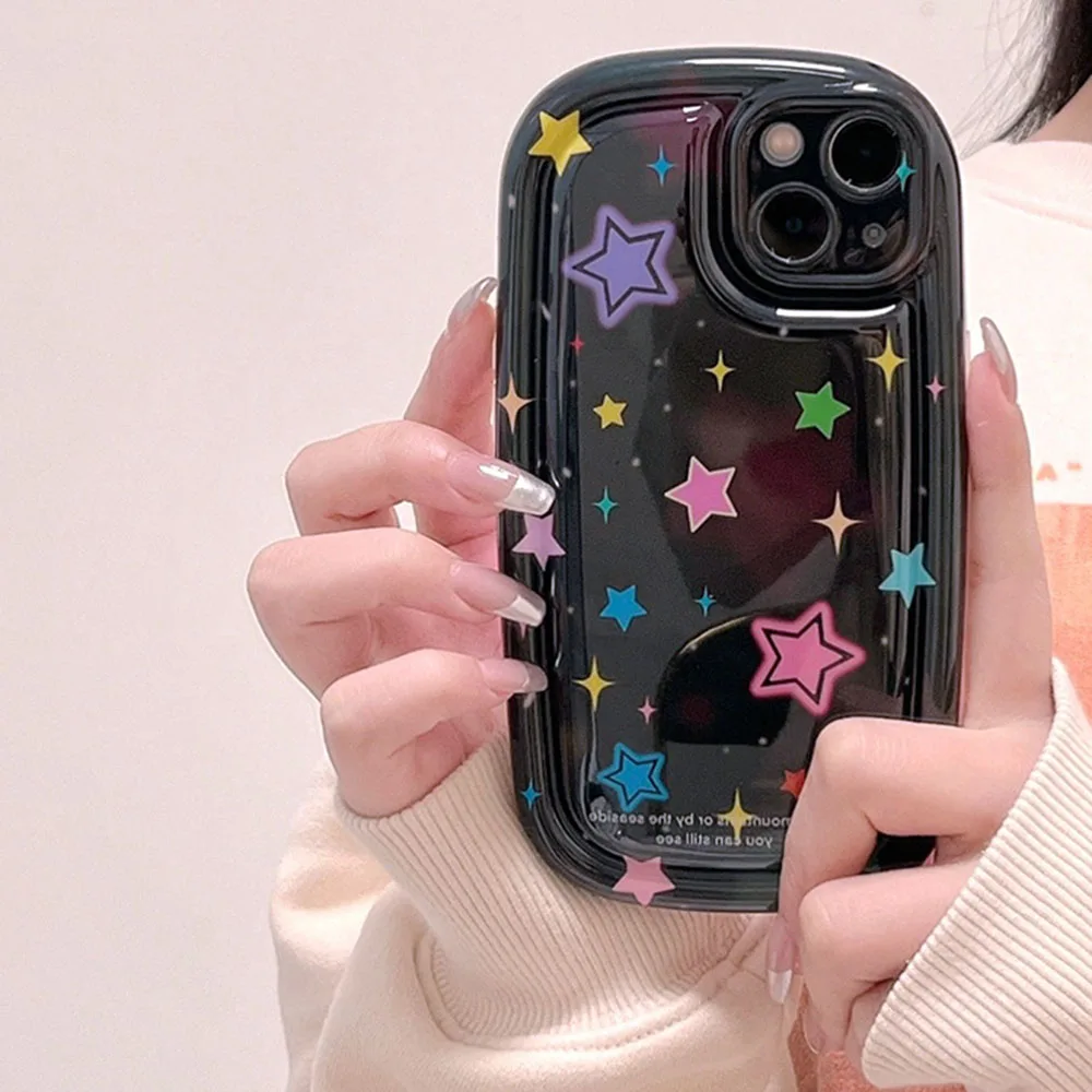 Фото Мягкий чехол-подставка в виде пентаграммы для iphone 14 12 13 11 Pro Max 7 8 PlusX XR XS №5