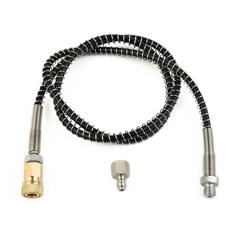 

1 PC Paintball Hose 36\\\\\\\\\\\\\\\" 4500psi 90CM Charging Adaptor DN2 For Air Fill Station Hand Pumps High Pressure Tanks