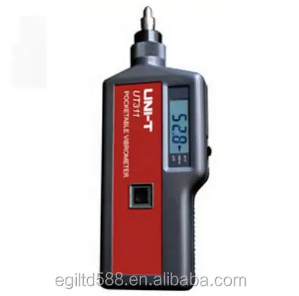 

UNI-T UT311 UT-311 Portable LCD Vibration Analyzer Tester Meter Vibrograph Vibrometer With Acceleration Sensor In One