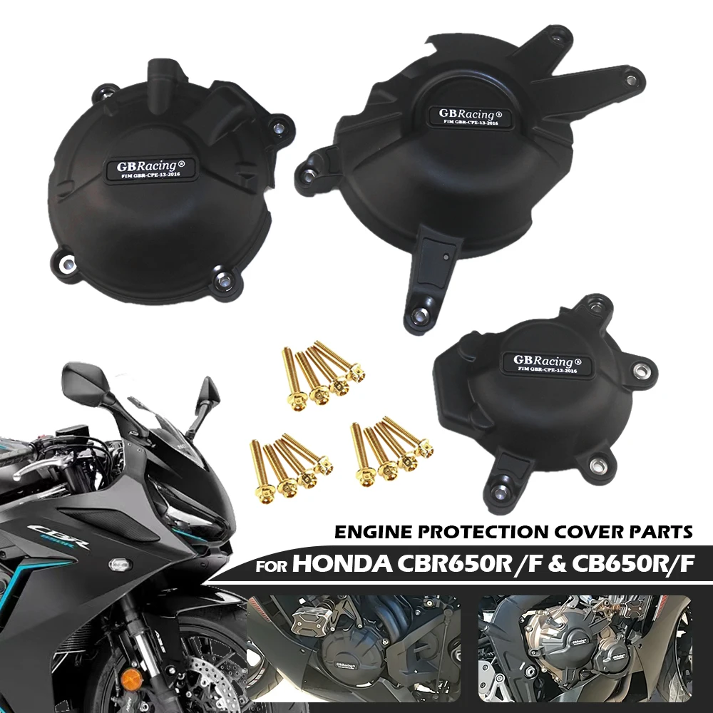 

For HONDA CBR650F CB650F CBR650R CB650R Engine Covers Protectors Motorcycles Engine cover Protection case GB Racing