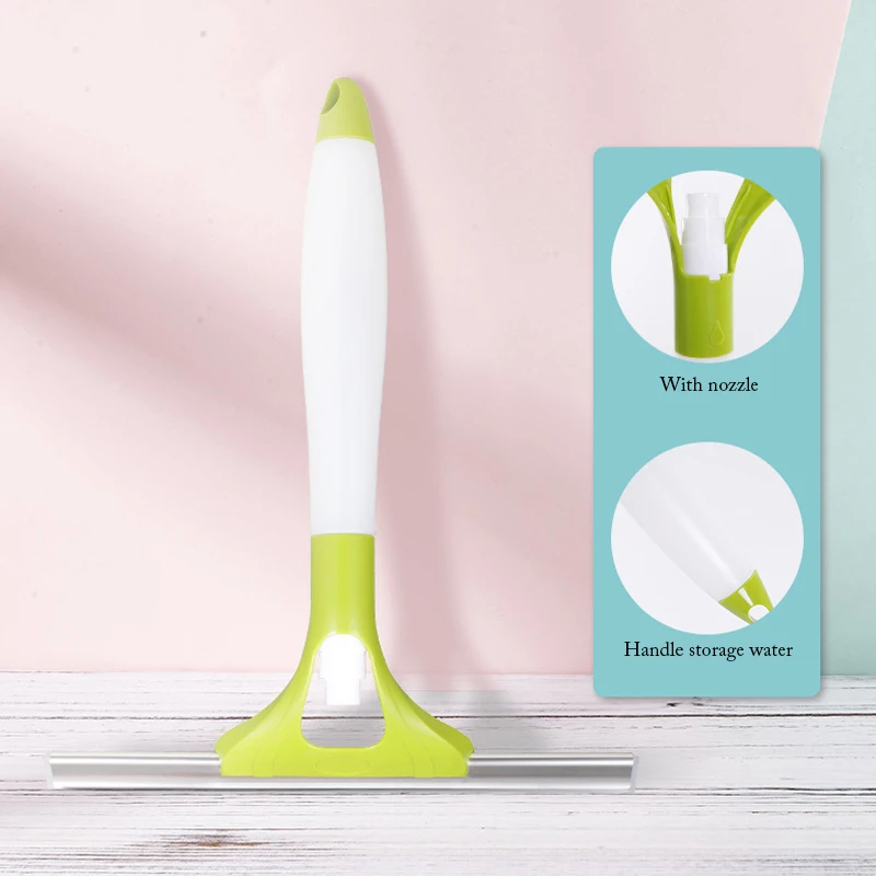 

Window Glass Squeegee Scraper Glass Wiper Shower Squeegee Glass Cleaning Wiper Brush Cleaner Helper Household Cleaning Tool