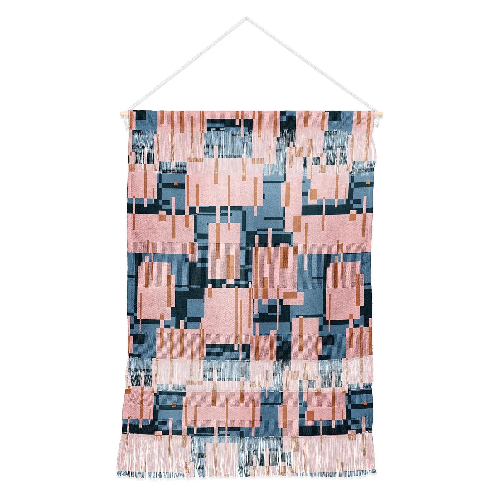 

Free Shipping Mareike Boehmer Straight Geometry Connected 1 Hanging Tapestry