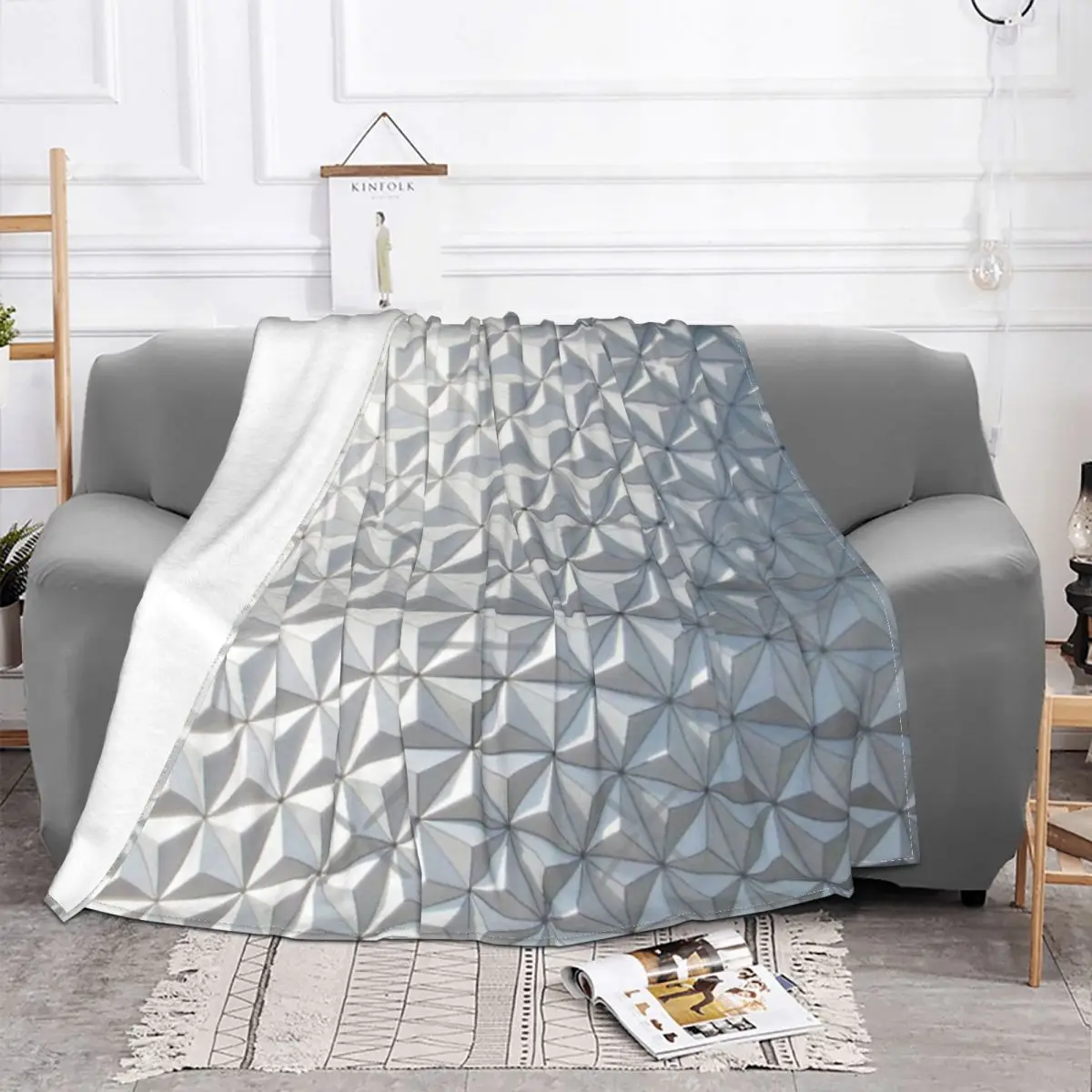 Космический корабль одеяло покрывало на кровать мягкий ультралегкий