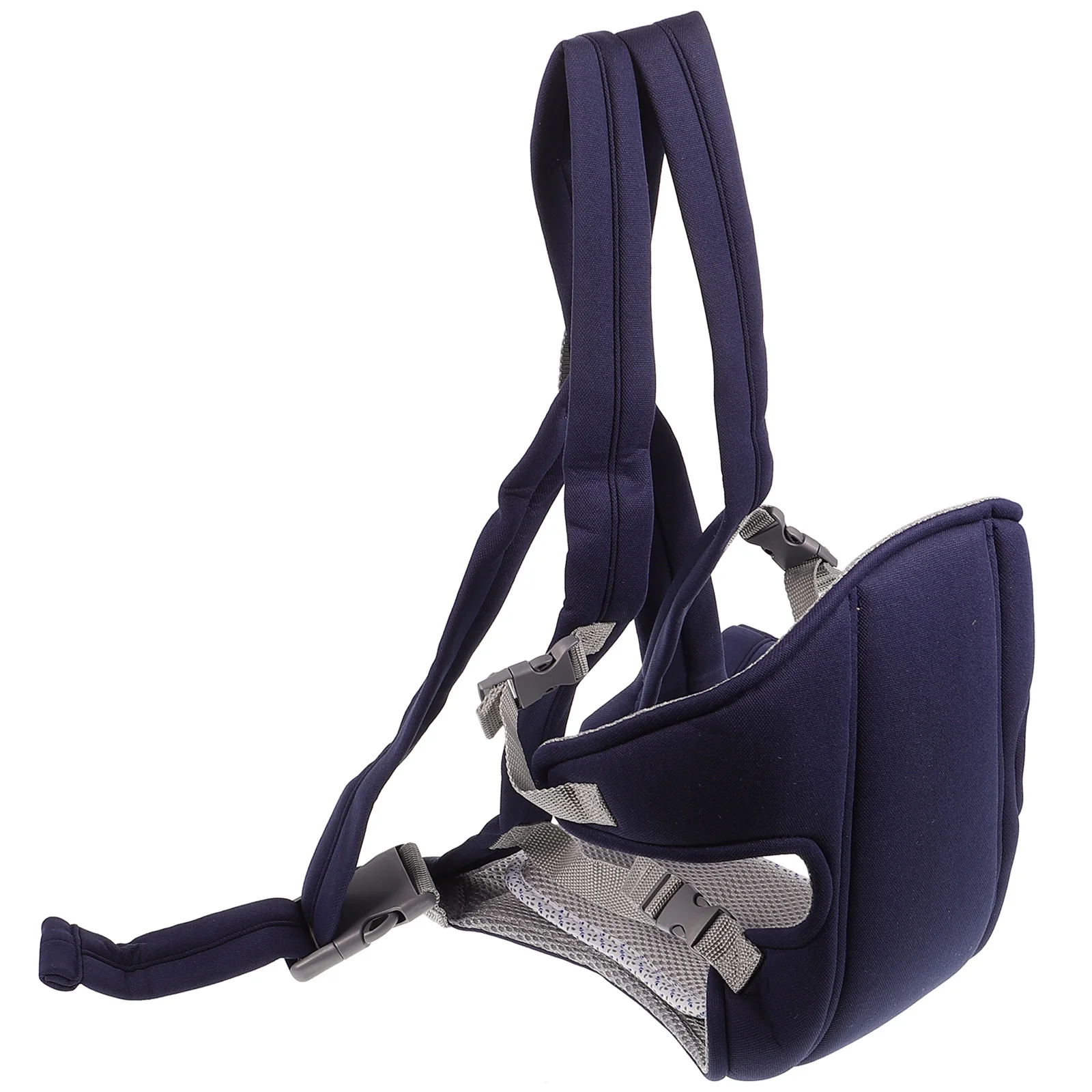 

Multi-functional Breathable Adjustable Front /Back Newborn Baby Carrier Infant Backpack Sling Comfort - One Size (Blue)