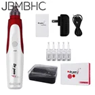 Профессиональный Dr Pen Dermapen с 5 картриджами, микро Ручка для вышивки, лиственное сужение пор, Автоматическая микро игла, Дерма, терапия