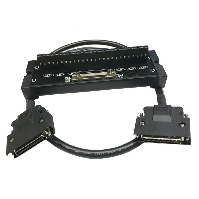 HL-SCSI-50P SCSI50 50pin Relay Terminals Adapter Board for Yaskawa/Delta/Panasonic/Mitsubishi Servo CN1 ASD-BM-50A for A2/AB 2M enlarge