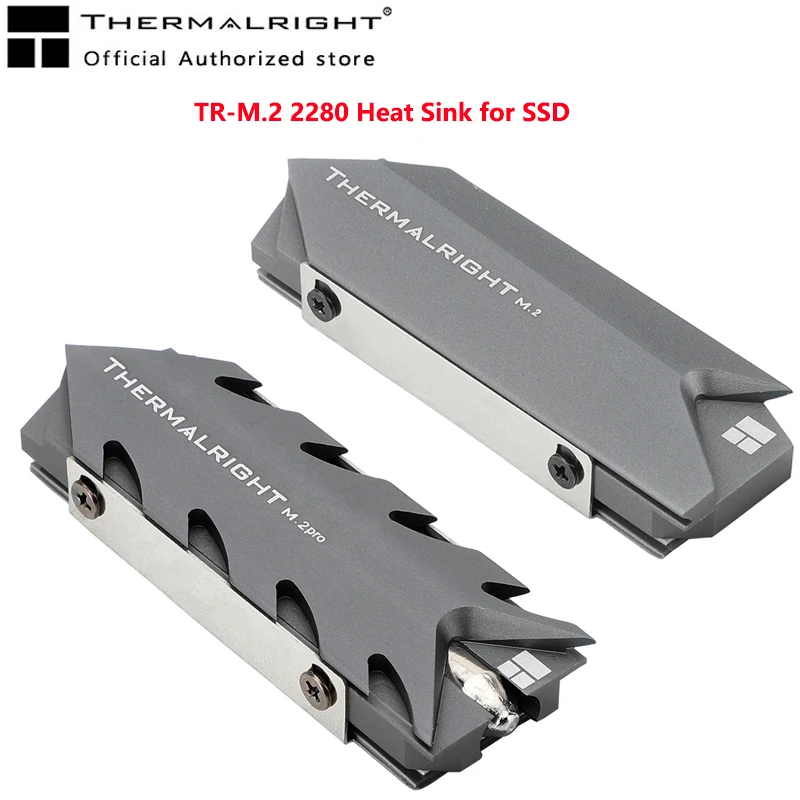 Твердотельный накопитель Thermalright M.2 2280 Pro, теплоотвод, охлаждающая труба из алюминиевого сплава, радиатор SSD M2, жилет, радиатор