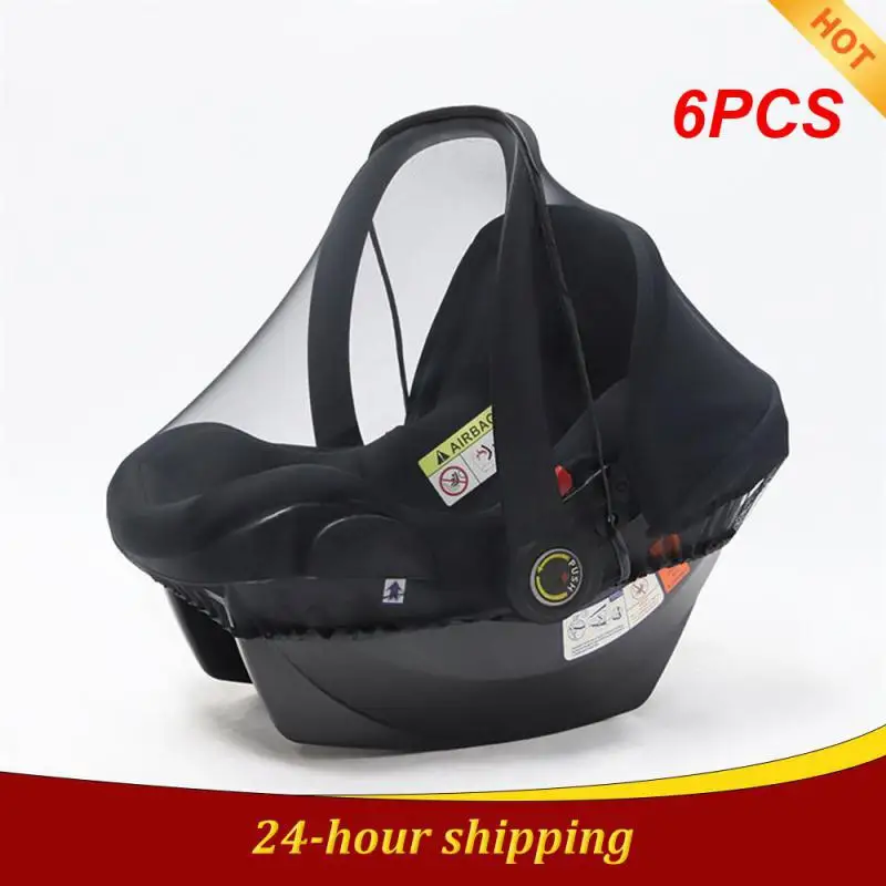 

6 шт., прозрачные чехлы для детской коляски