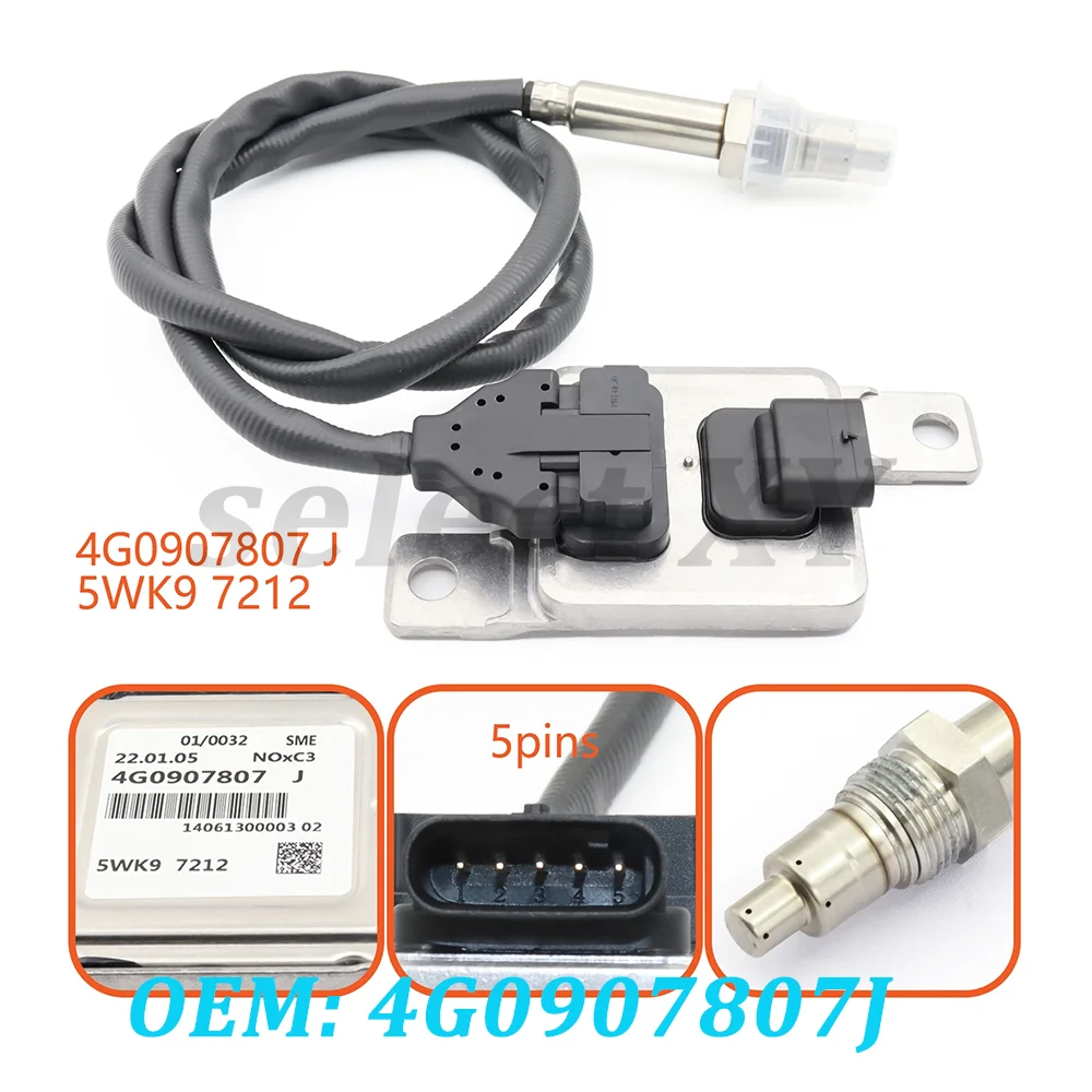 Фото Новый датчик NOx 4G0907807J 5WK97212 для Audi A6 Avant, A6, A7 Sportback 3.0 TDI quattro CVUA CVUB 2014-2020 №1