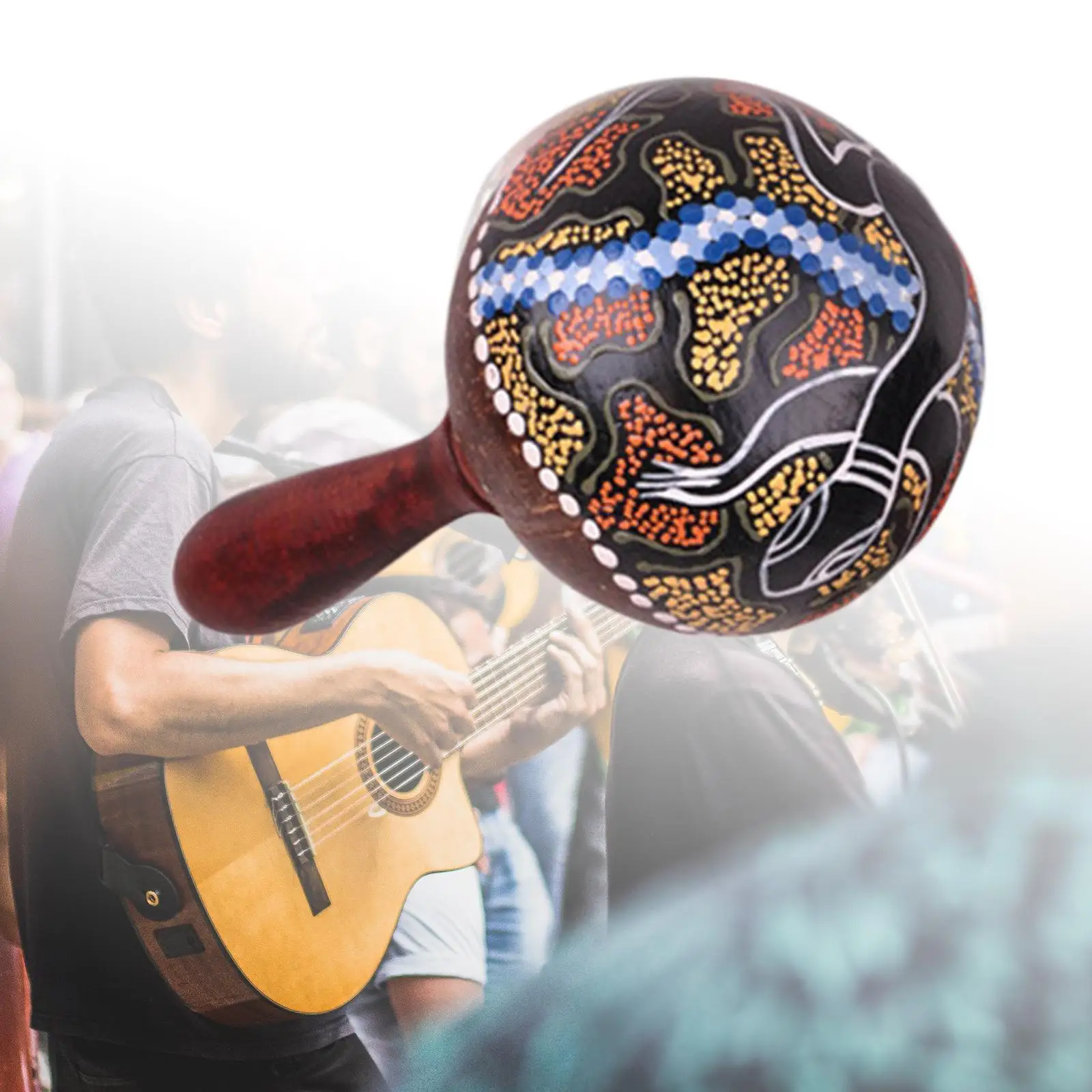 

Кокосовый шейкер Maracas, ручной перкуссионный музыкальный инструмент, ручная погремушка для девочек, мальчиков, подарок для взрослых