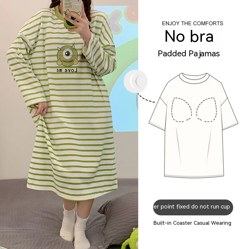 Женский хлопковый пижамный комплект