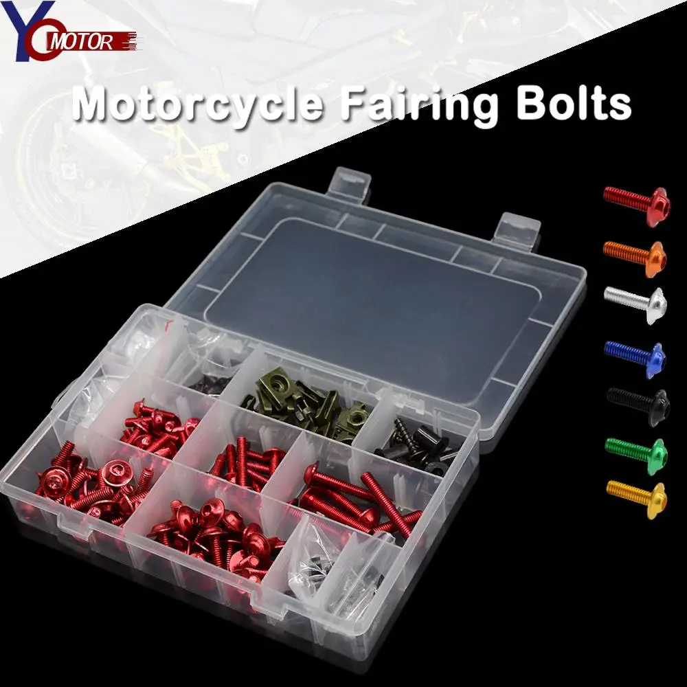 

For Ducati Motorcycle Fairing Bolts Kit Bodywork Screws Nut 950MULTISTRADA 748 748S 748R 750SS 750 Monster Dark 800 Supersport