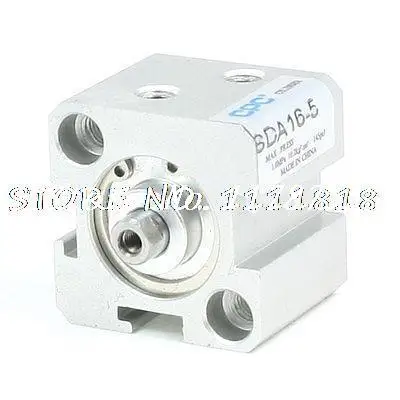 

Воздушный цилиндр из алюминиевого сплава с отверстием 16 мм и ходом 5 мм