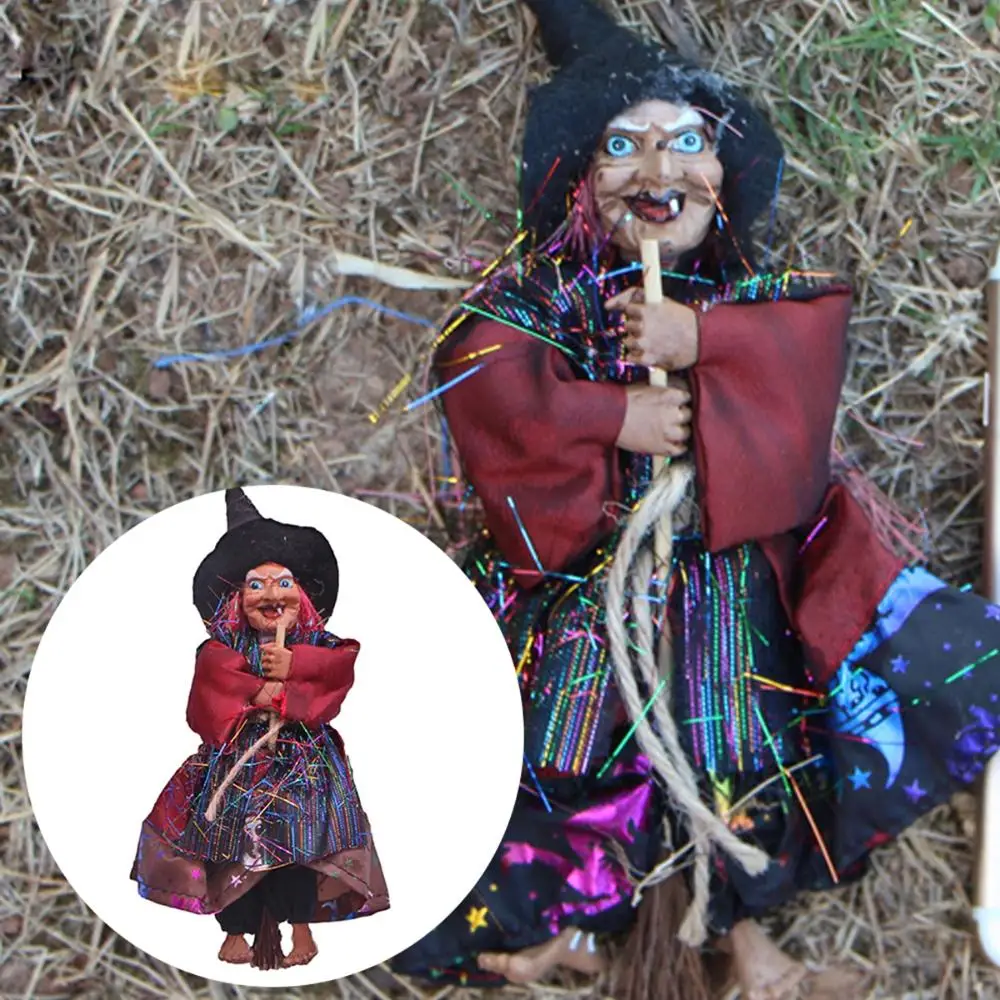 Садовый газон Хэллоуин висит ужас ведьма орнамент фигурка украшение кулон