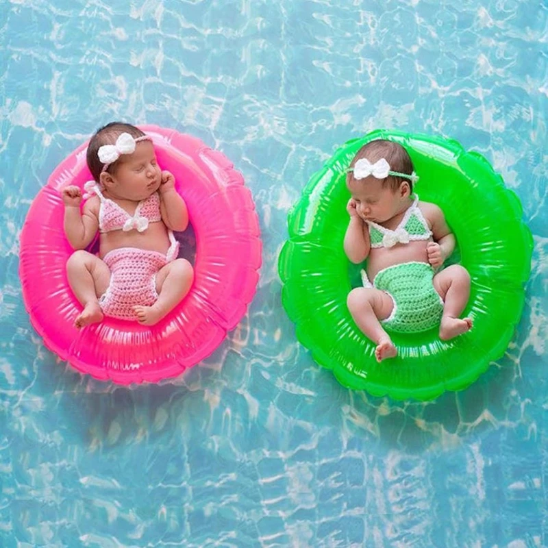 Комплект бикини для новорожденных девочек комплект из 3 предметов вязаная