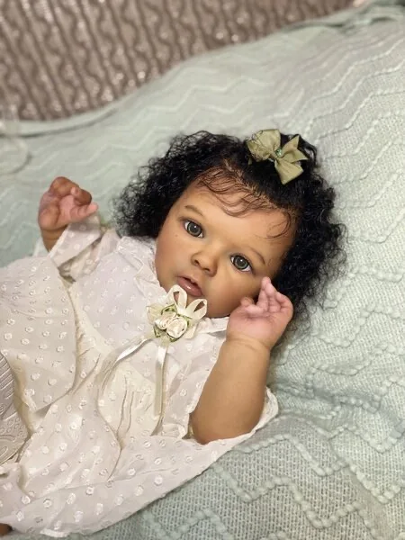 FBBD Индивидуальная ограниченная поставка 24 дюйма Reborn Baby Missy с укорененными