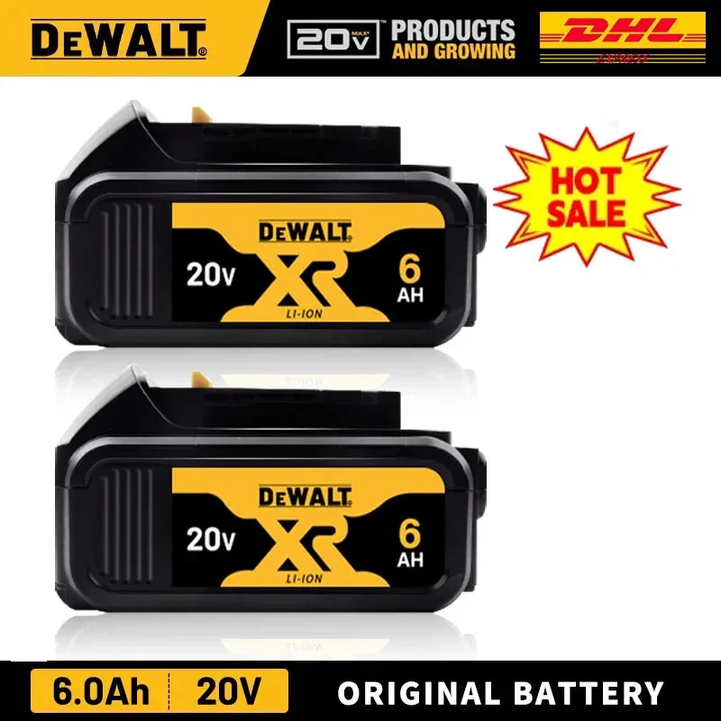 Оригинальный сменный аккумулятор DeWalt 6Ah/5Ah20V DCD887 DCD805 DCF860 Dcd796 DCG406 DCF880 DCF512 для