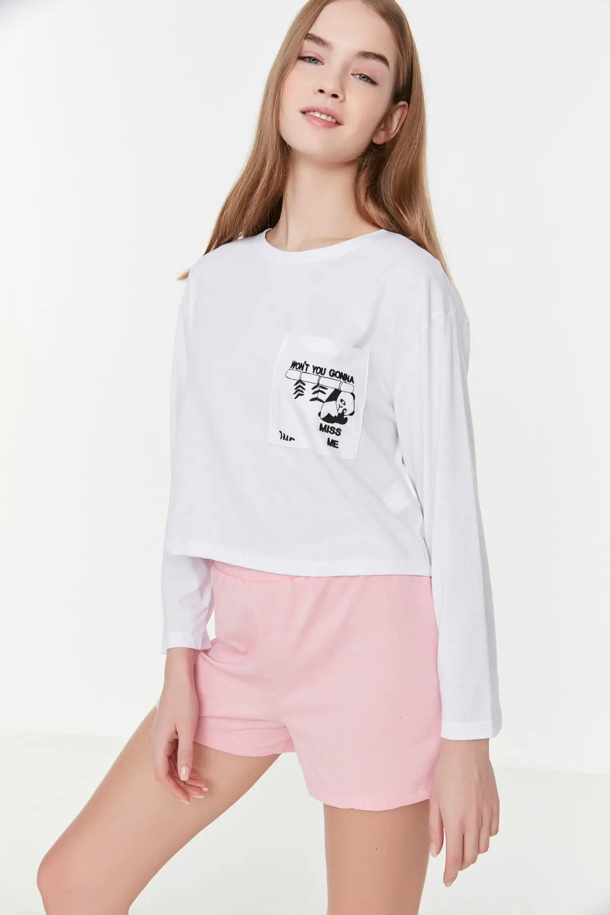 

Women's Pajamas Multi Color Printed Knitted Sleep Lounge Pajamas Nightwear Nightwear Nightwear Nightwear Casual Home Clothing