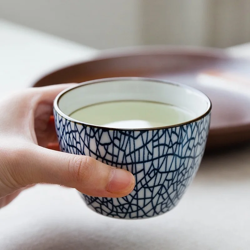 CHANSHOVA 150 мл чайная чашка в китайском стиле годовое кольцо керамические чашки