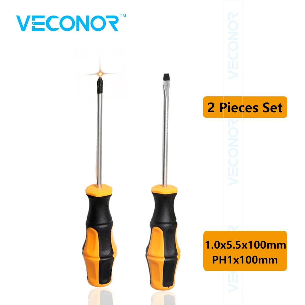 

2PCS Precision Screwdriver Set Magnetic Slotted Phillips Repair Hand Tools Set