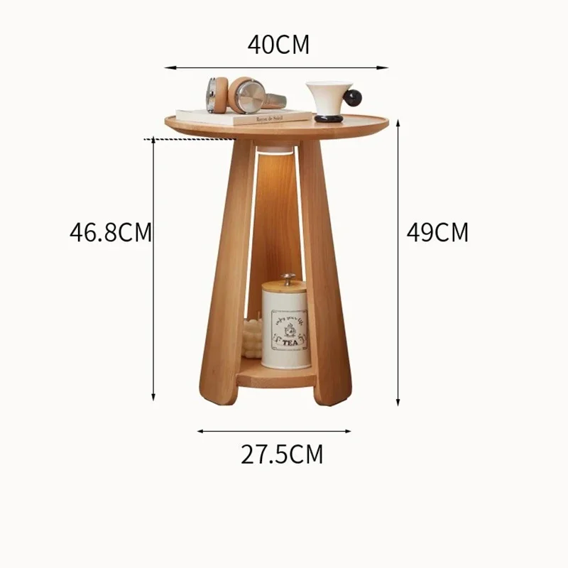 Деревянные диванные столики в скандинавском стиле сидячая гостиная