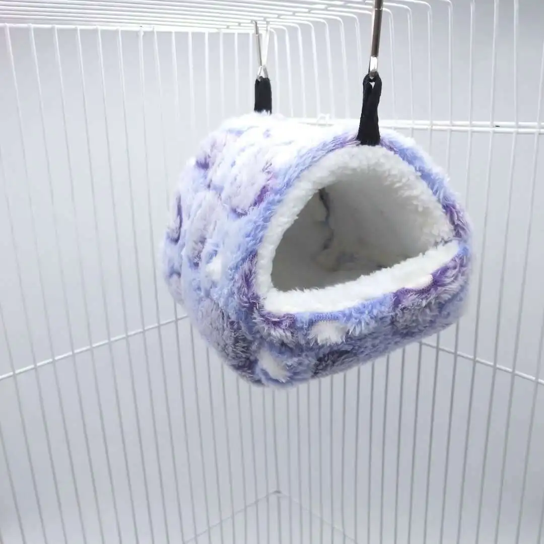 

Hamster Hammock Chinchillas Warmth Small Pets Cotton Nest Rat Nest Mat for Squirrel Hedgehog Guinea Totoro Pig Bed House Cage