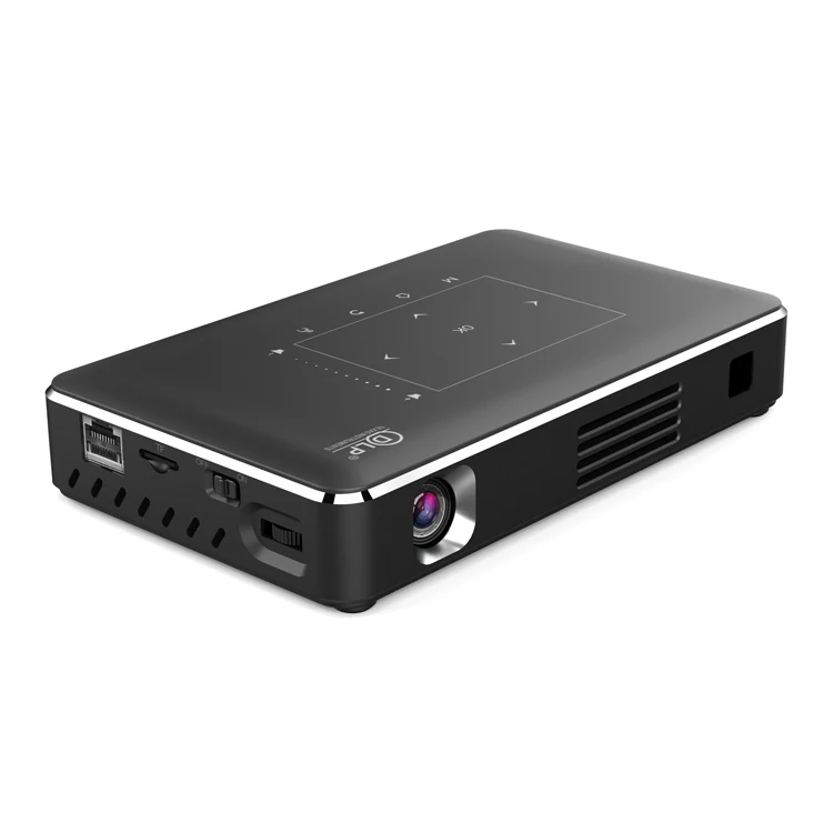 Oxiang Portable intelligent DLP Mini Pocket Projector Android 9.0 system 4K decoding support 3D ready mini projector images - 6