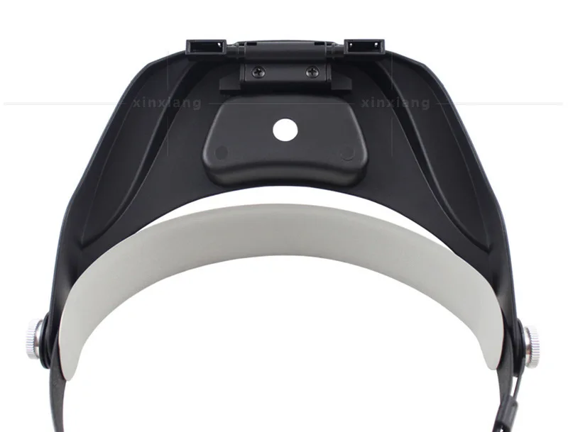 Головная лупа для очков с увеличением 1,2X, 1,8X, 2,5X, 3,5X с светодиодной подсветкой и ювелирным бинокулярным лупой