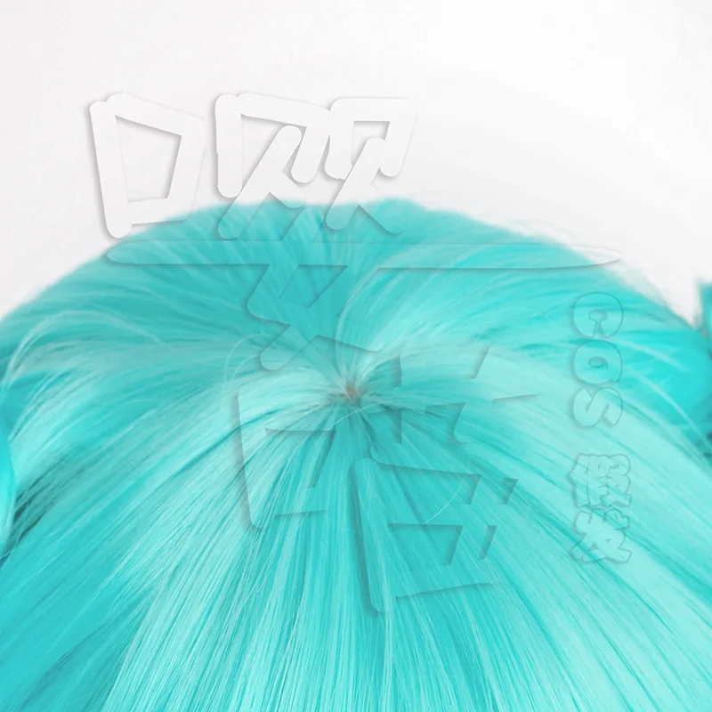 2024 Vocaloid Miku Косплей Парик 120 СМ Двухцветный Двойной Конский Хвощ Термостойкие
