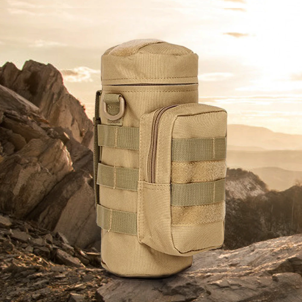 

Многофункциональный походный держатель для бутылки, портативный держатель для бутылки с водой, сумка, водонепроницаемые принадлежности дл...