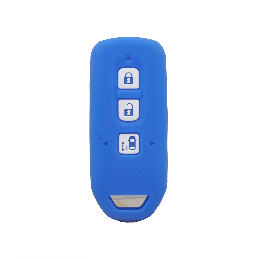 

Силиконовый чехол Xinyuexin для ключа мотоцикла с 3 кнопками, чехол для Honda NBOX Custom NBOX PLUS, чехол для ключа Универсала с дистанционным управлением