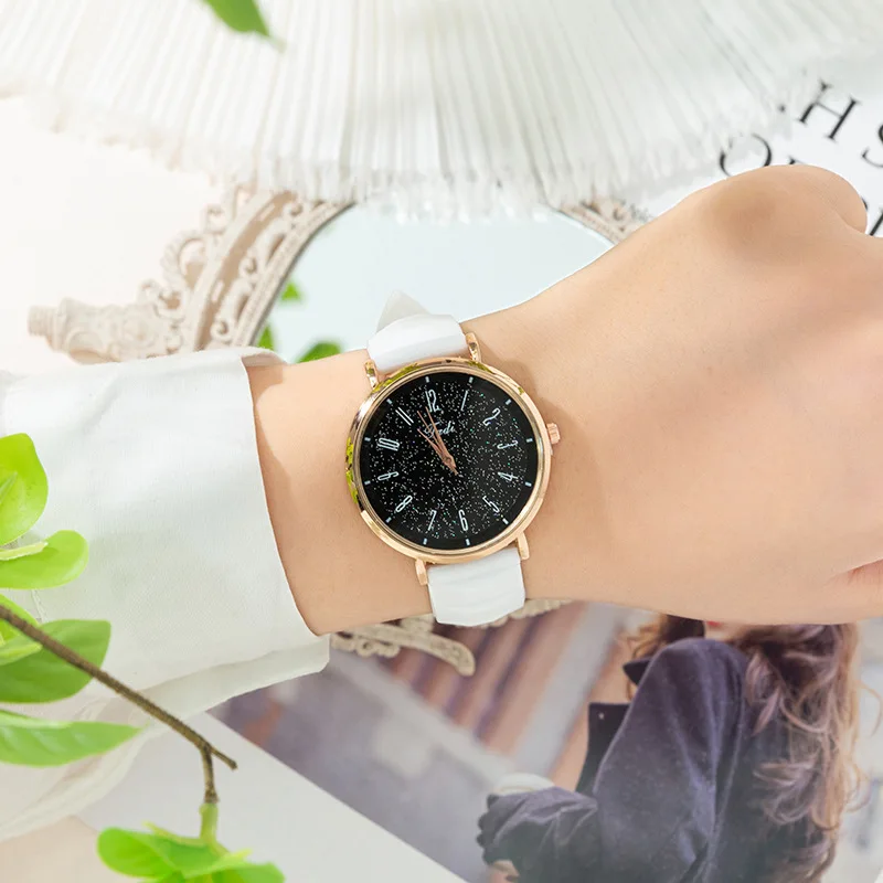 starry sky quartz watch