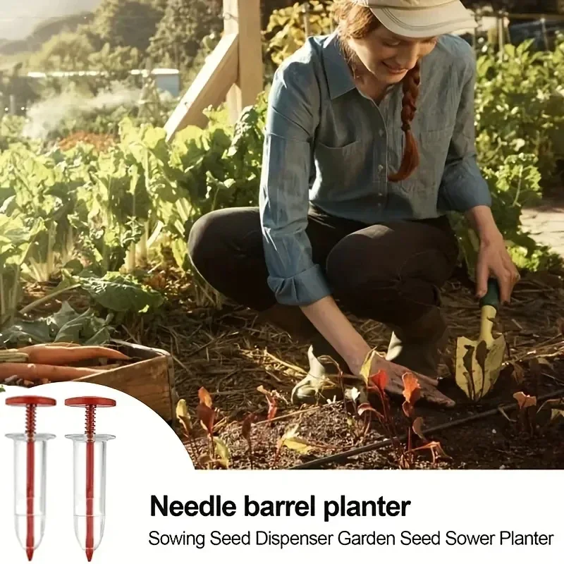 Художественный садовый дозатор семян ручной инструмент для посадки и