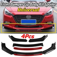 new universal 4xcar front bumper lip spoiler diffuser splitter for fiesta for mondeo for subaru wrx sti impreza for infiniti q50