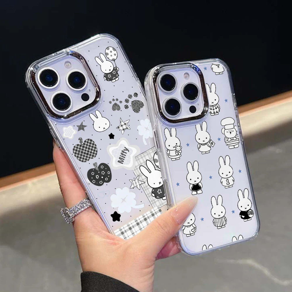 Фото Чехол для телефона White Rabbit M-Miffany для Pixel 10 9 9a 8 8a Pro XL 5G, роскошный прозрачный чехол №2