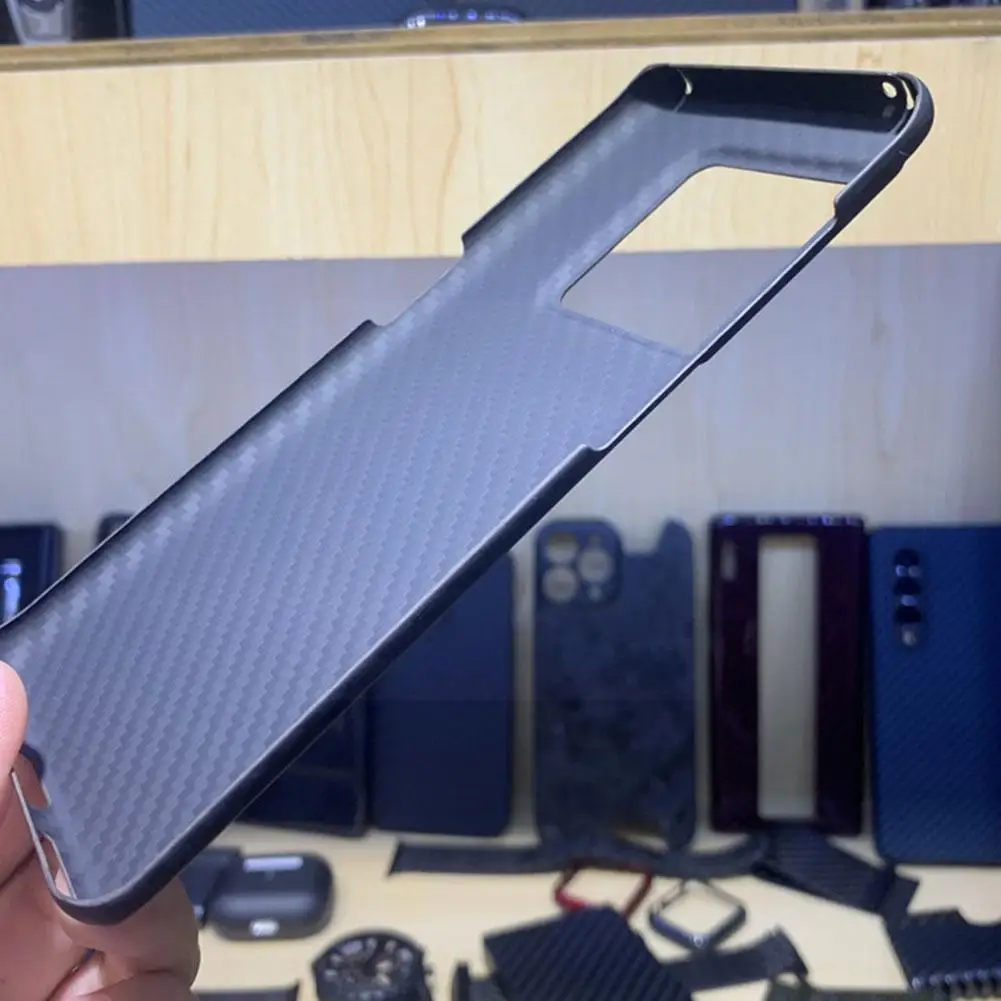 

Real Carbon Fiber For Oneplus 10pro Aramid Fiber Ultra-thin Business Phone Cover For Oneplus 10 Pro Wireless Charging U3l1