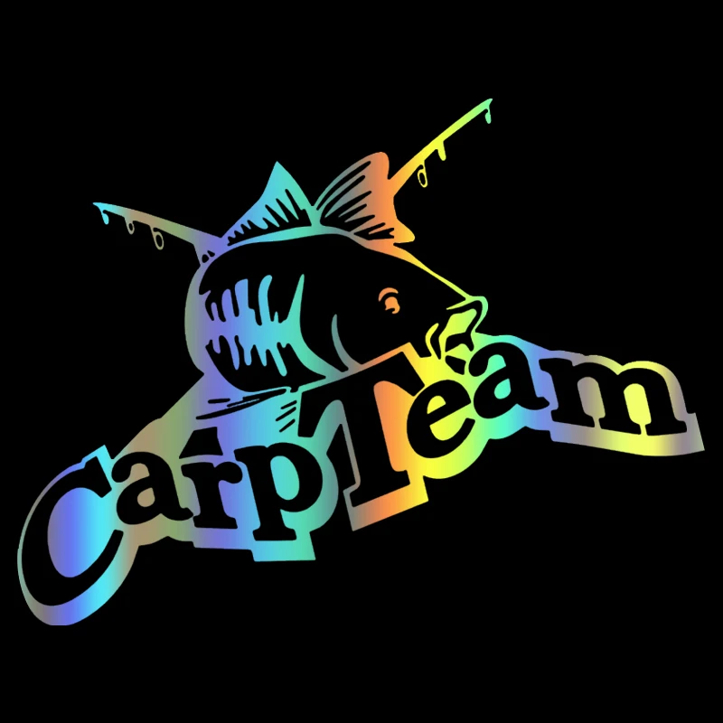 

Creativity Interesting Car Stickers Vinyl Decal Carp Hunter Motorcycle Decorative Accessories Creative Waterproof