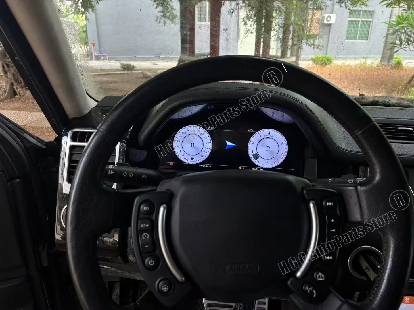 Фото Автомобильный цифровой кластерный одометр, ЖК-экран для Land Rover Range Rover Vogue L322 V8 2002-2012, виртуальный кабинет, автоинструмент №4