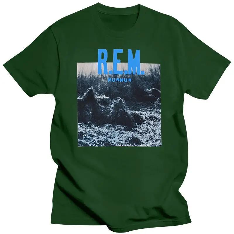 Мужская одежда официальная черная футболка REM R.E.M 'Murmur' альбомная обложка