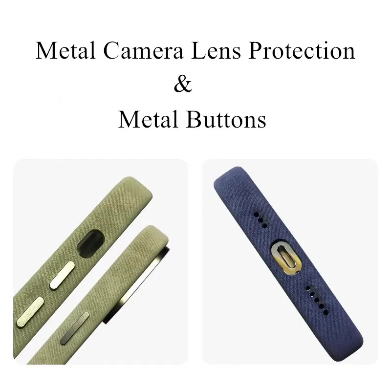 Высококачественный чехол из ультратонкой бархатной ткани для iPhone 12 13 14 15 16 Pro Max Plus